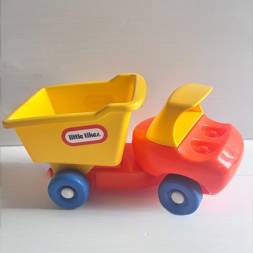 Vintage Little Tikes Mini Dump Truck Made In USA